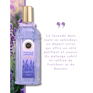 Notes de coeur : Lavande, Benjoin, Aspic