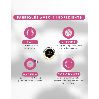 Eau de Cologne FRAICHEUR - Vaporisateur 250ml